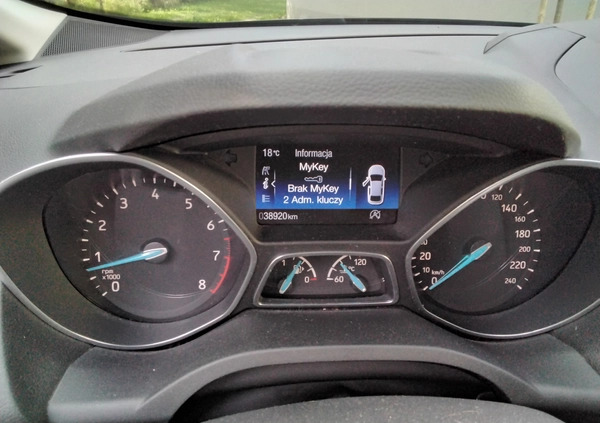Ford C-MAX cena 52700 przebieg: 38914, rok produkcji 2015 z Mszczonów małe 211